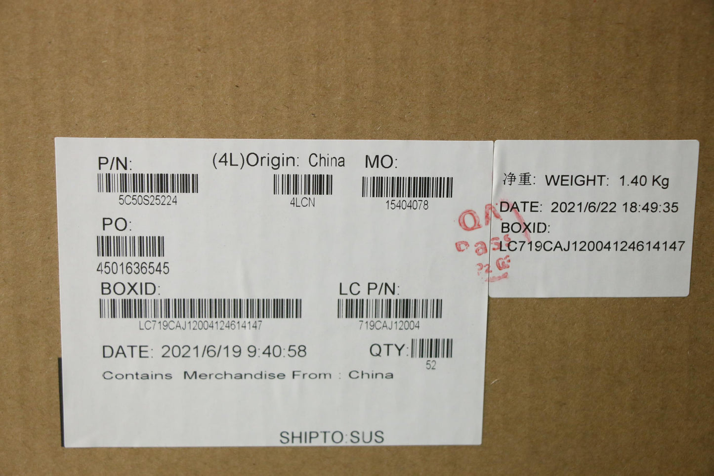 Lenovo Cardpop Connector Bd L 20Ym Kb - 5C50S25224