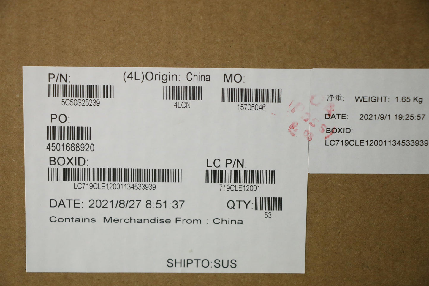 Lenovo Cardpop Usb Board L 82Nj - 5C50S25239
