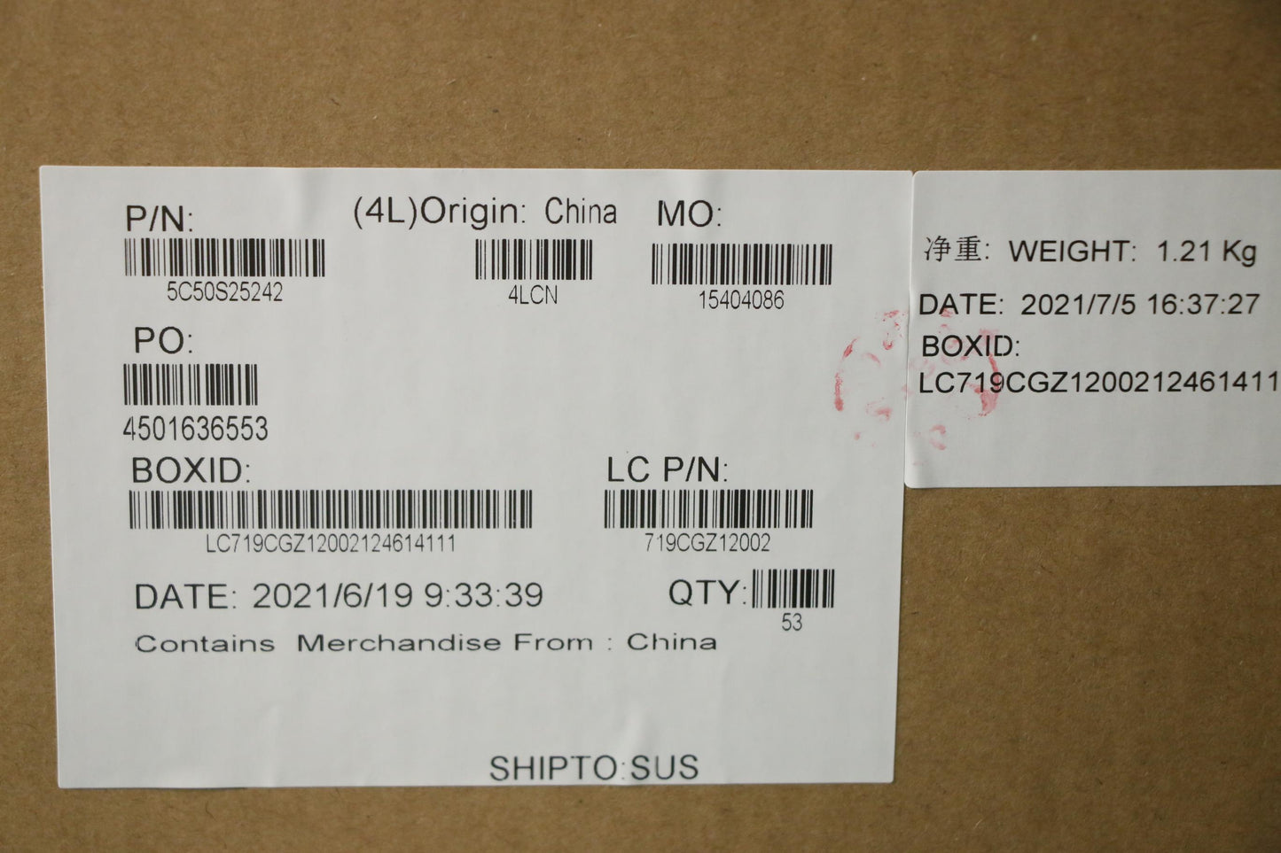 Lenovo Cardpop Mic Board L 82N7 R - 5C50S25242