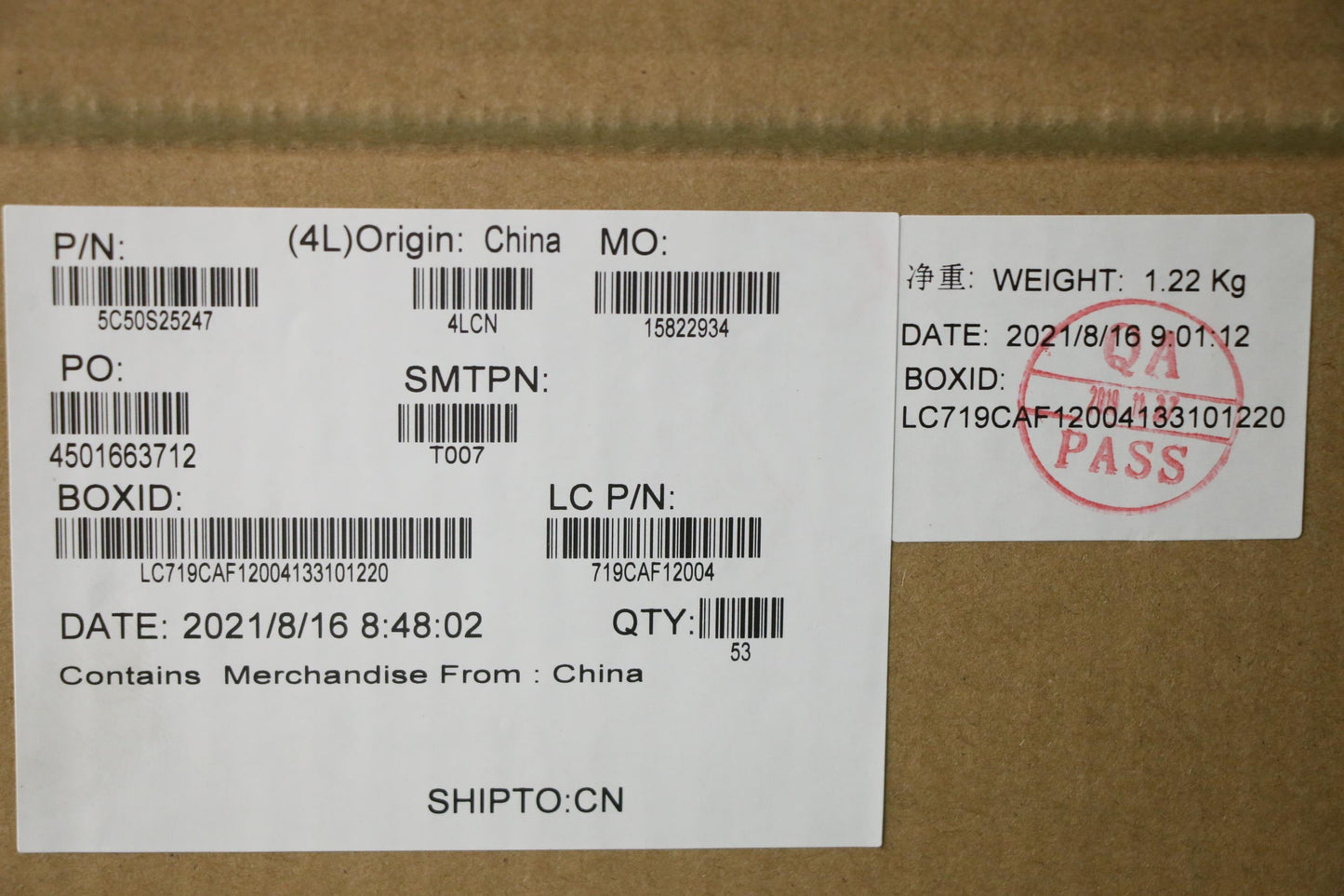 Lenovo Cardpop Connectorbd L82K8 Mic- - 5C50S25247