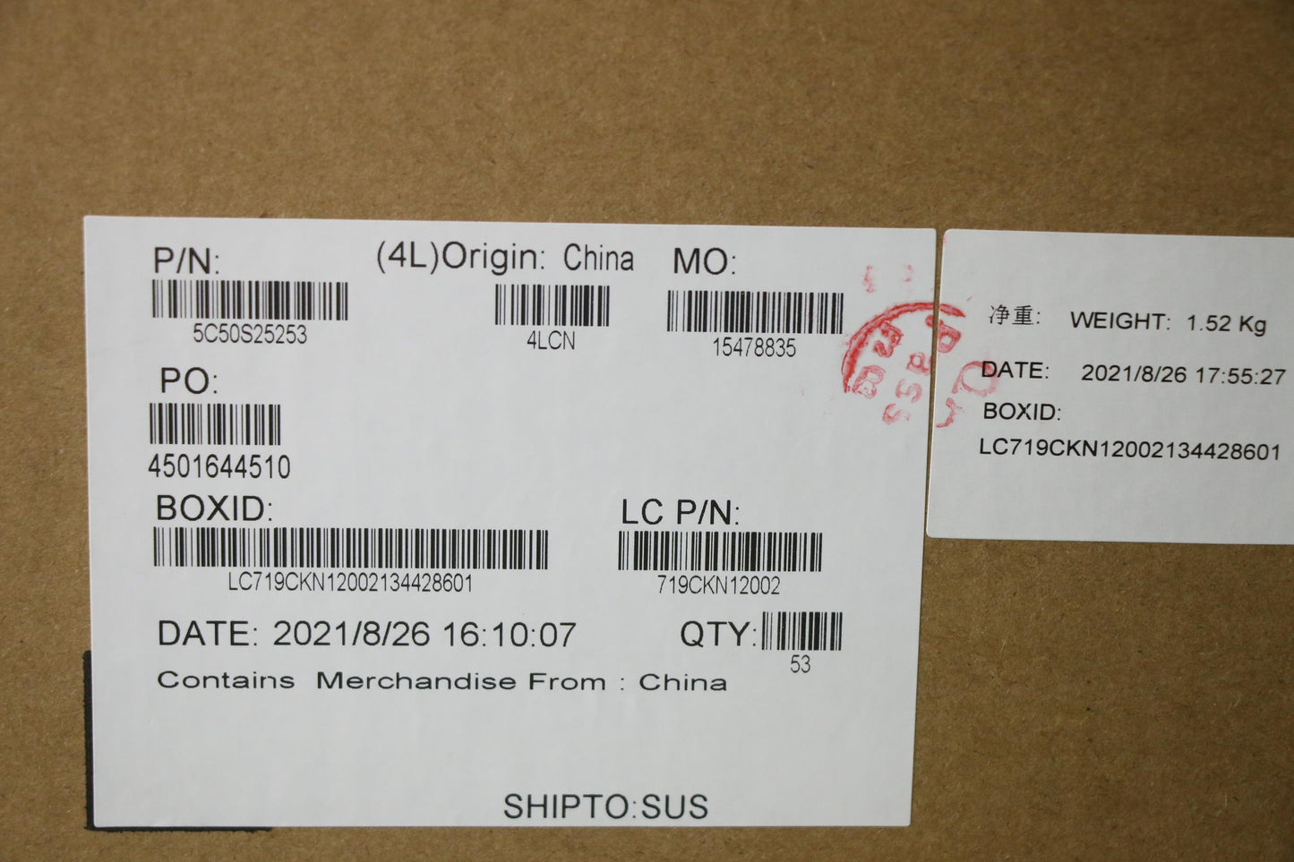 Lenovo Cardpop Power Board L 82Jm - 5C50S25253