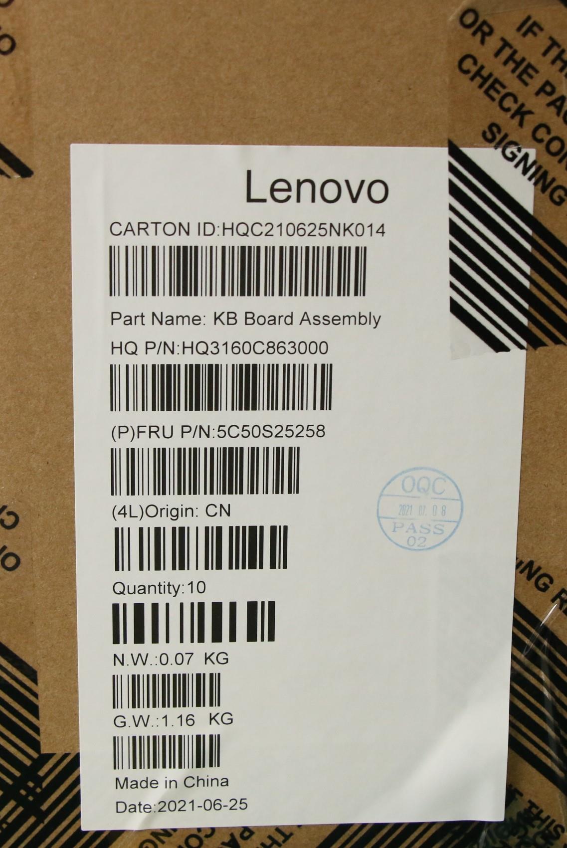 Lenovo Cardpop Usb Board H 82Q7 Ub L_ - 5C50S25258