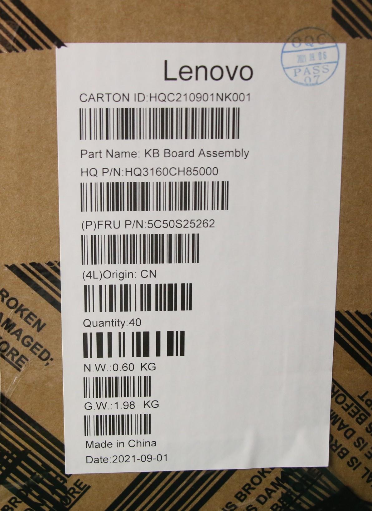 Lenovo Cardpop Connector Bd H 82N4 Us - 5C50S25262