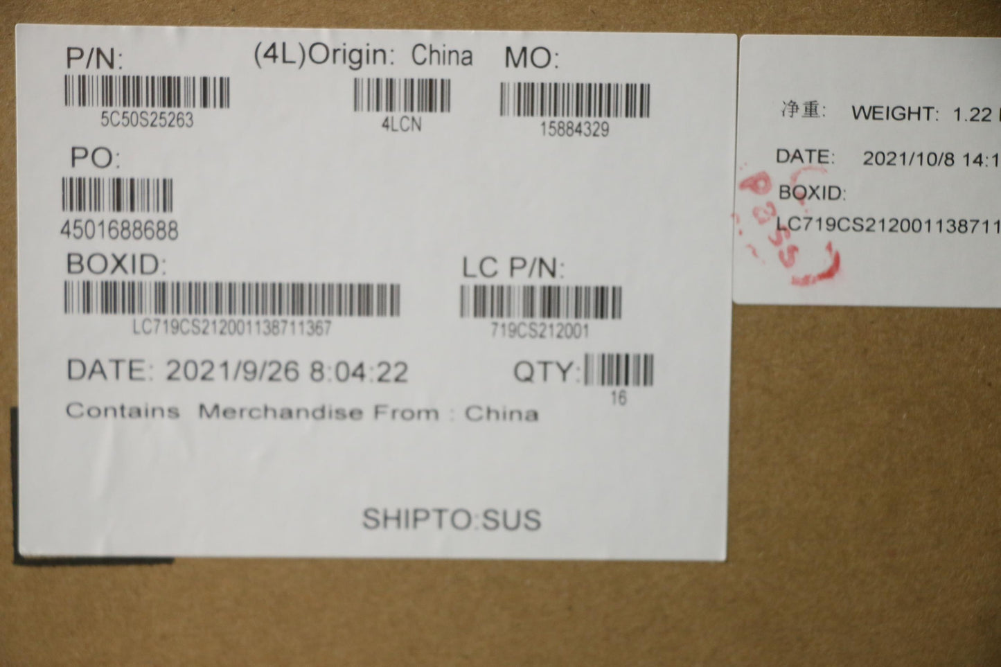 Lenovo Cardpop Usb Board L 82L0 - 5C50S25263