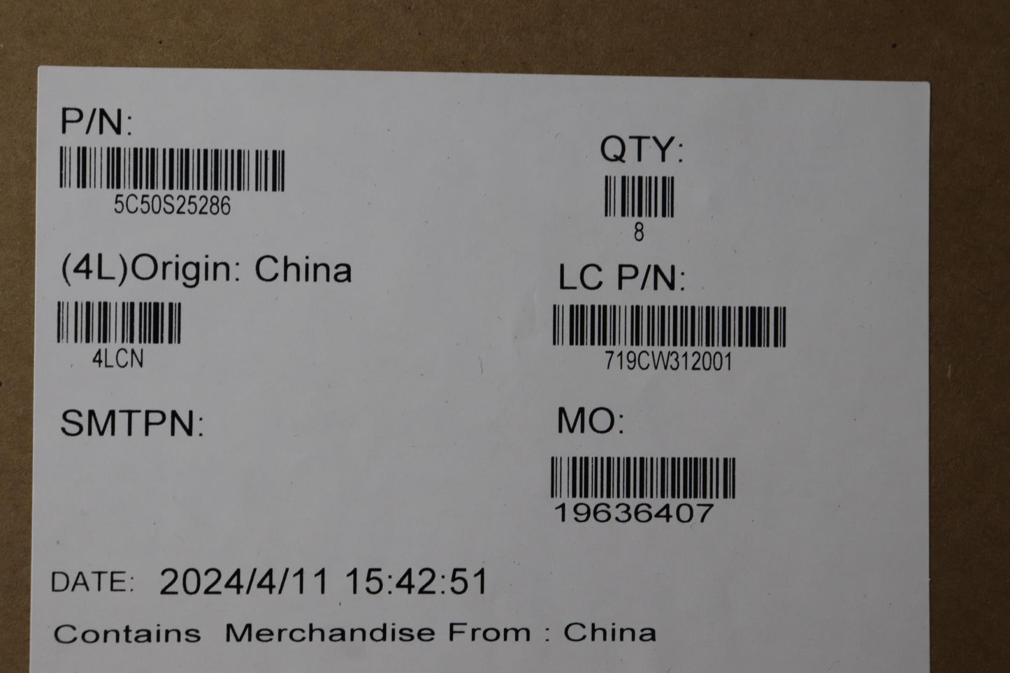 Lenovo Cardpop Function Board L 82C2 - 5C50S25286