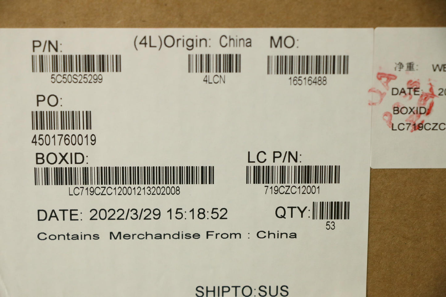 Lenovo Cardpop Usb Board L 82Rc - 5C50S25299