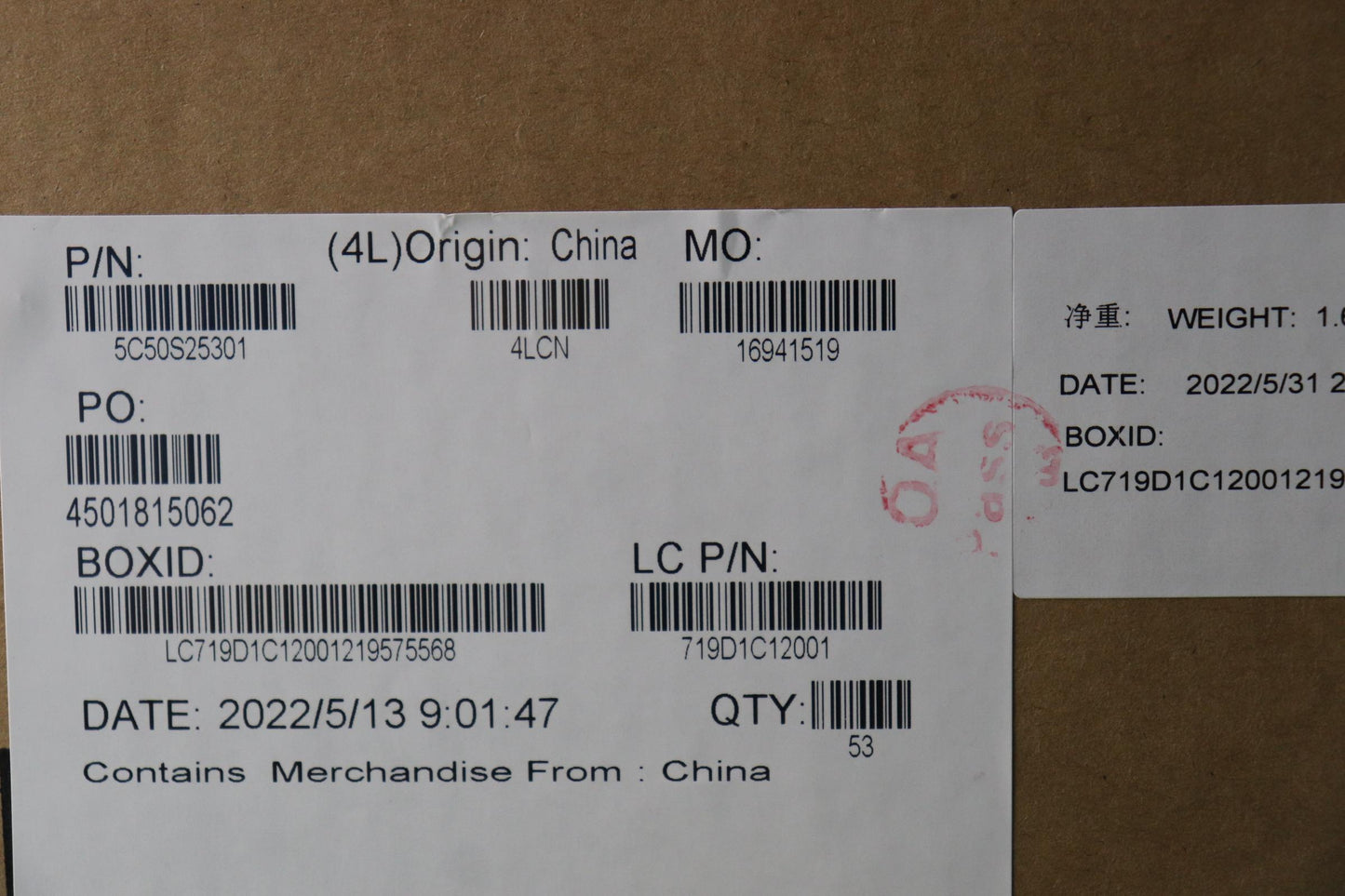 Lenovo Cardpop Usb Board L 82Ry - 5C50S25301