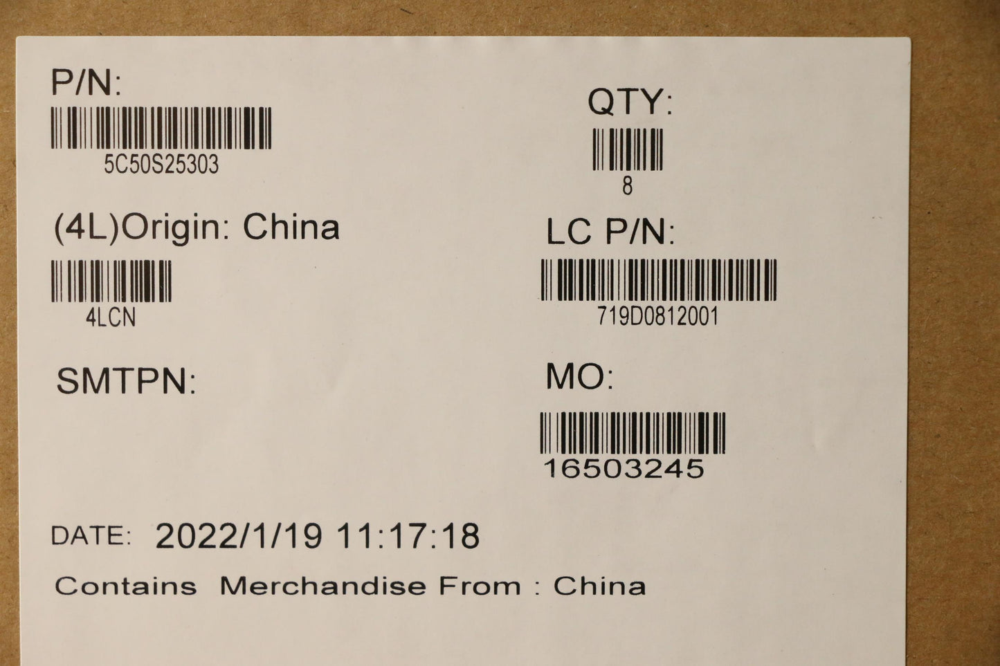 Lenovo Cardpop Usb Board L 82Lu - 5C50S25303