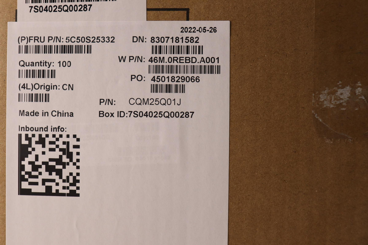 Lenovo USB Board W 82R9 - 5C50S25332