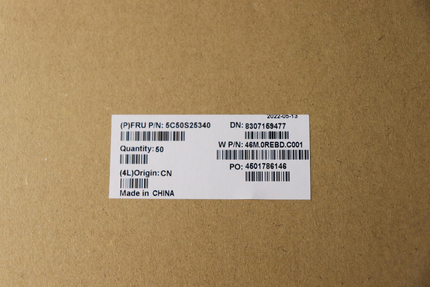 Lenovo Cardpop Sensorboard W 82Ra - 5C50S25340