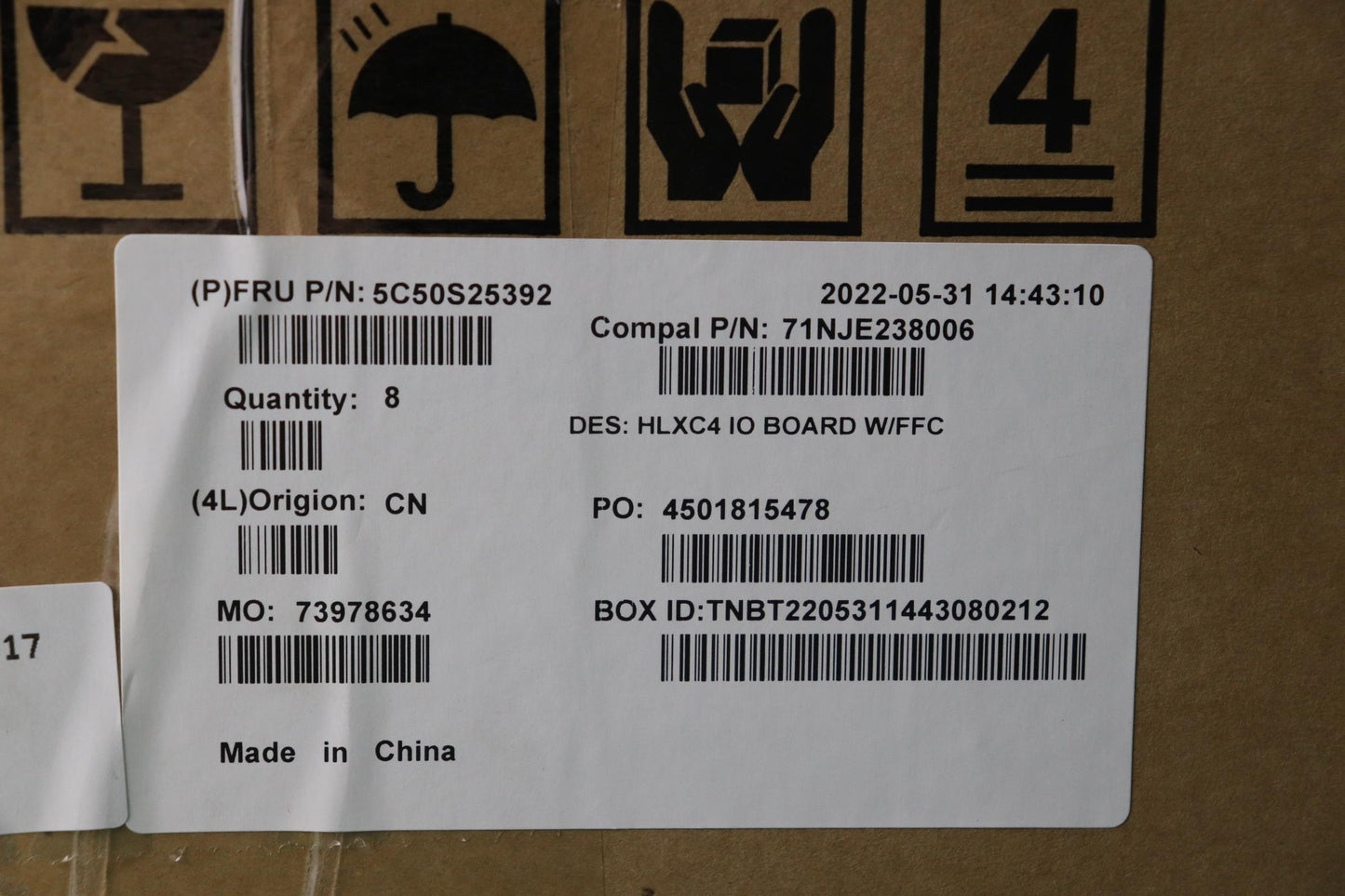 Lenovo Function Board C 21DM with FFC Cable - 5C50S25392