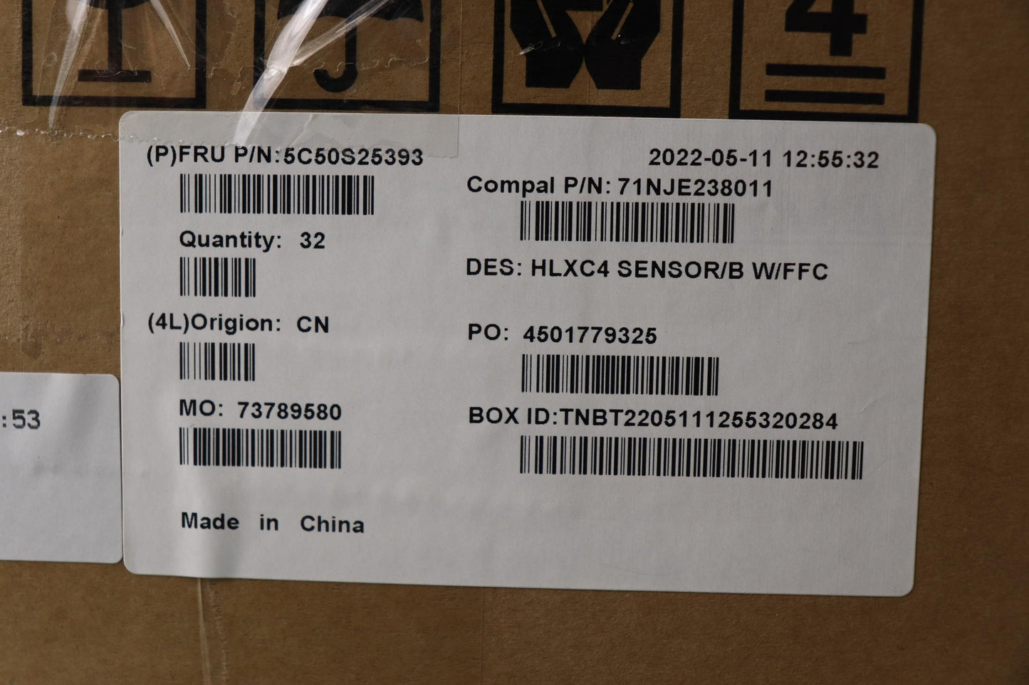 Lenovo Cardpop Sensor_Board C 21Dm W/ - 5C50S25393