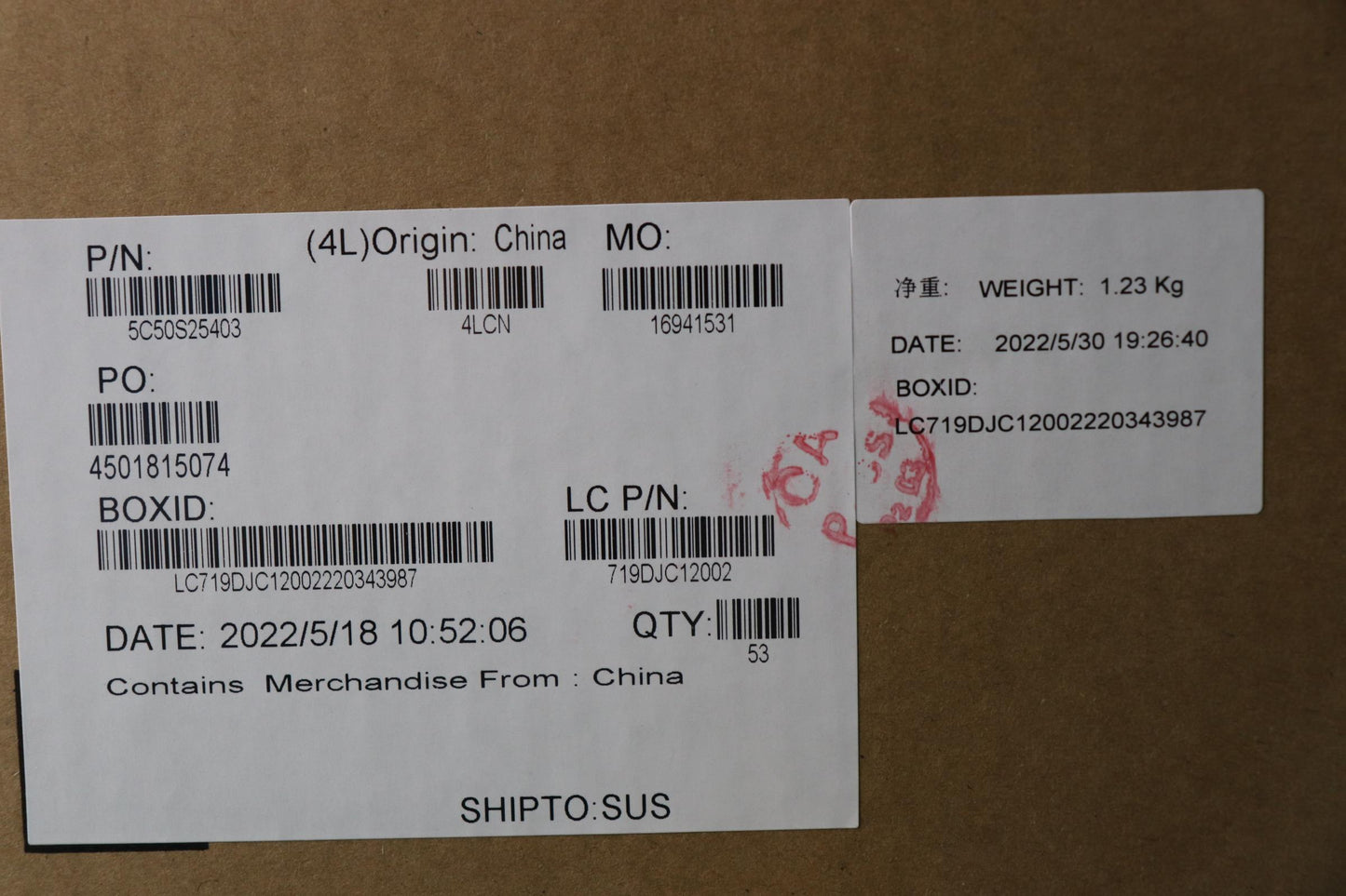 Lenovo Cardpop Sensorboard L 82Qf - 5C50S25403
