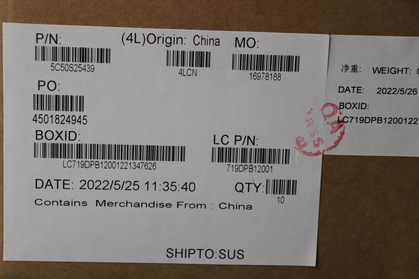 Lenovo USB Board L 82V6 - 5C50S25439