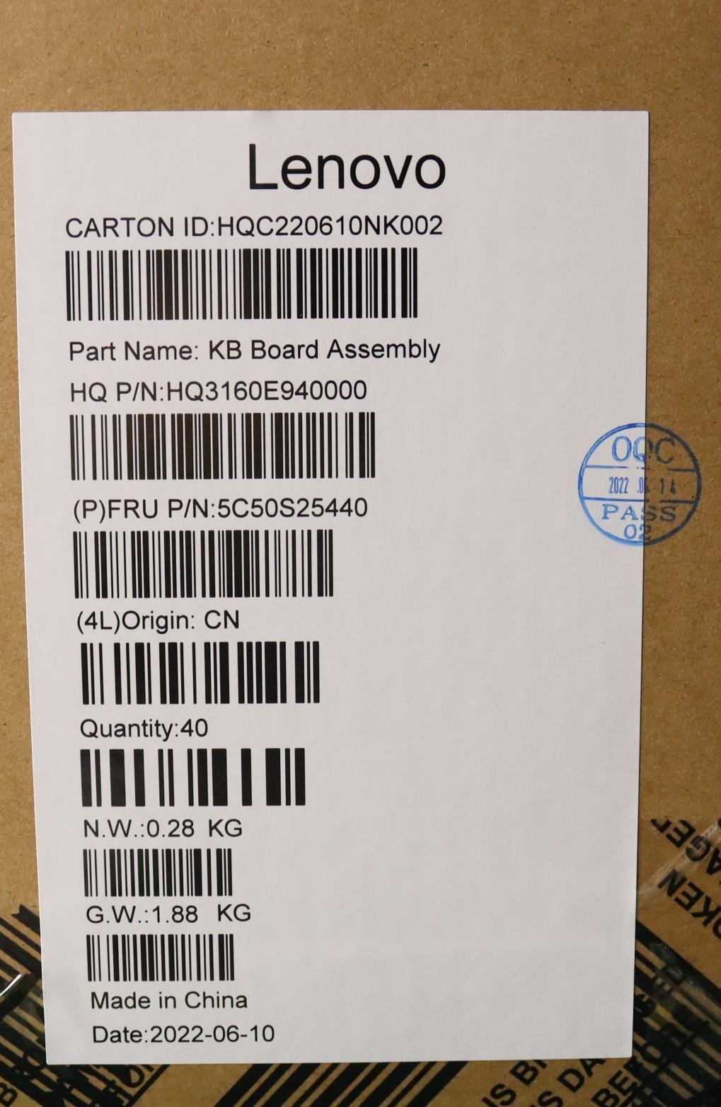 Lenovo USB Board H 82VA - 5C50S25440