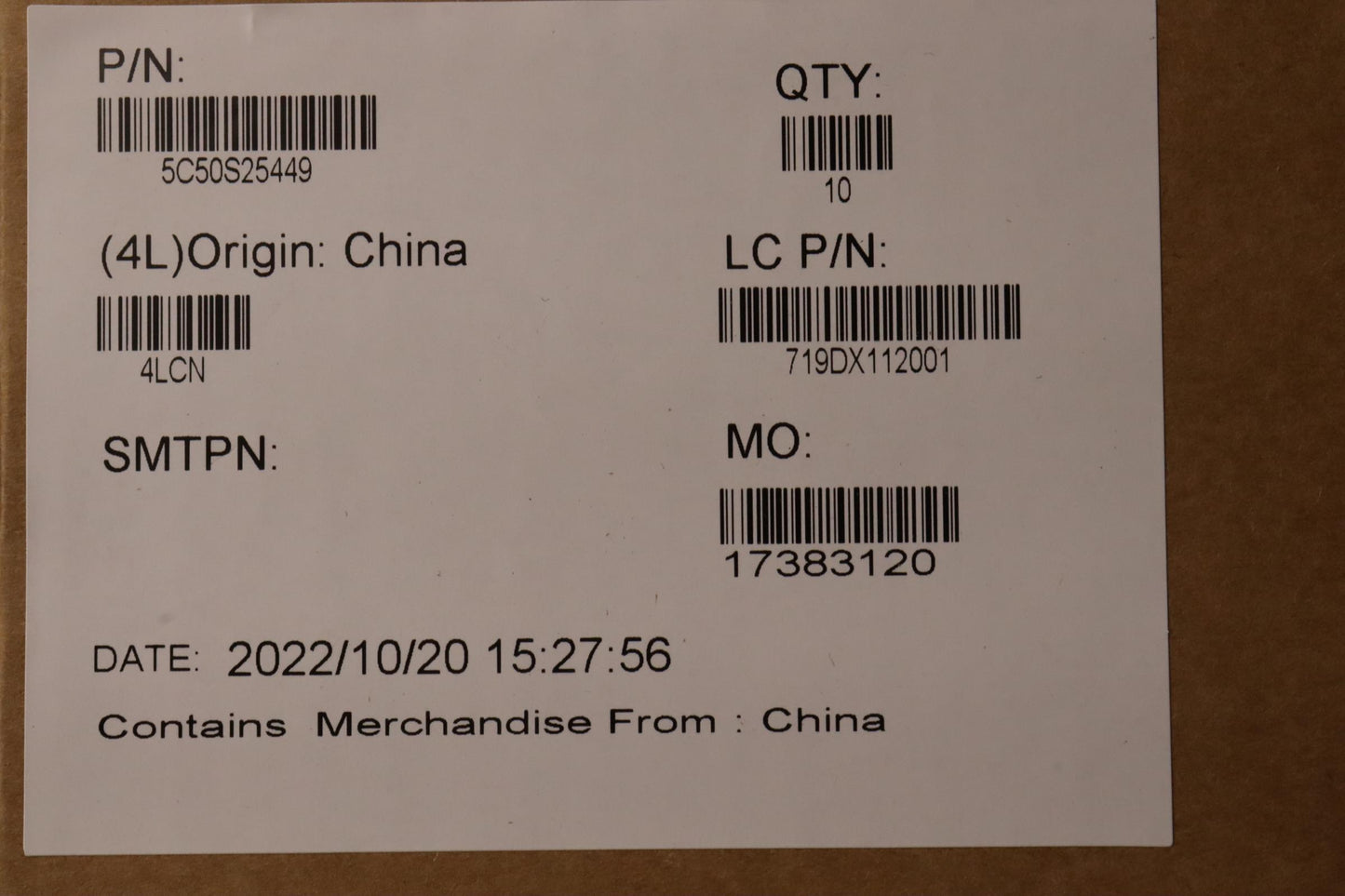 Lenovo Cardpop Cardpop L 82V8 Hall Se - 5C50S25449