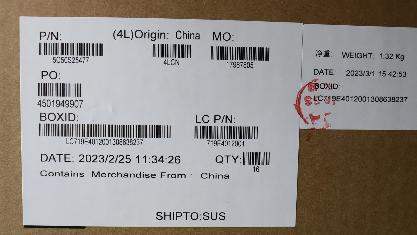 Lenovo Cardpop Cardpop L 82Xq Io/B - 5C50S25477