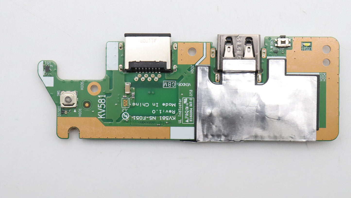 Lenovo Cardpop Cardpop L82Yu I/O Bd - 5C50S25493