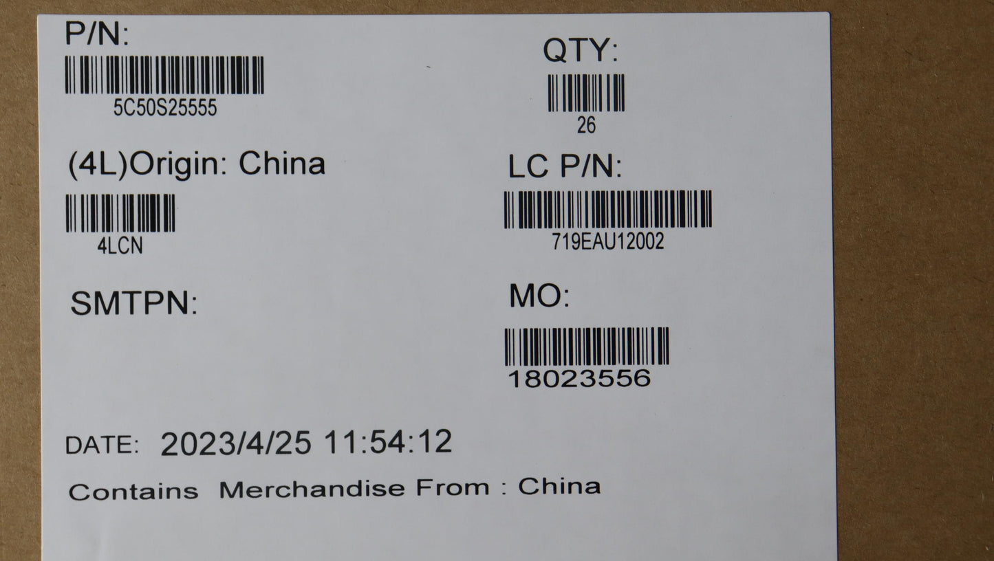 Lenovo Cardpop Cardpop L 82Wm Sensor/ - 5C50S25555