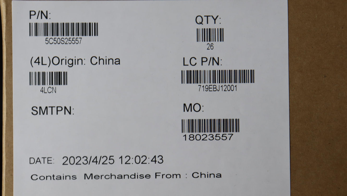 Lenovo Cardpop Power Board L83By - 5C50S25557