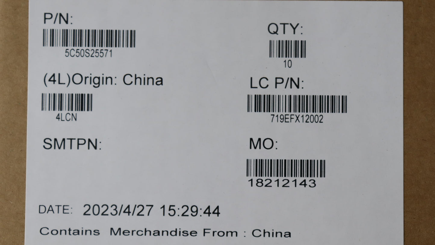 Lenovo Cardpop Io Board L82Yq R W/Myl - 5C50S25571