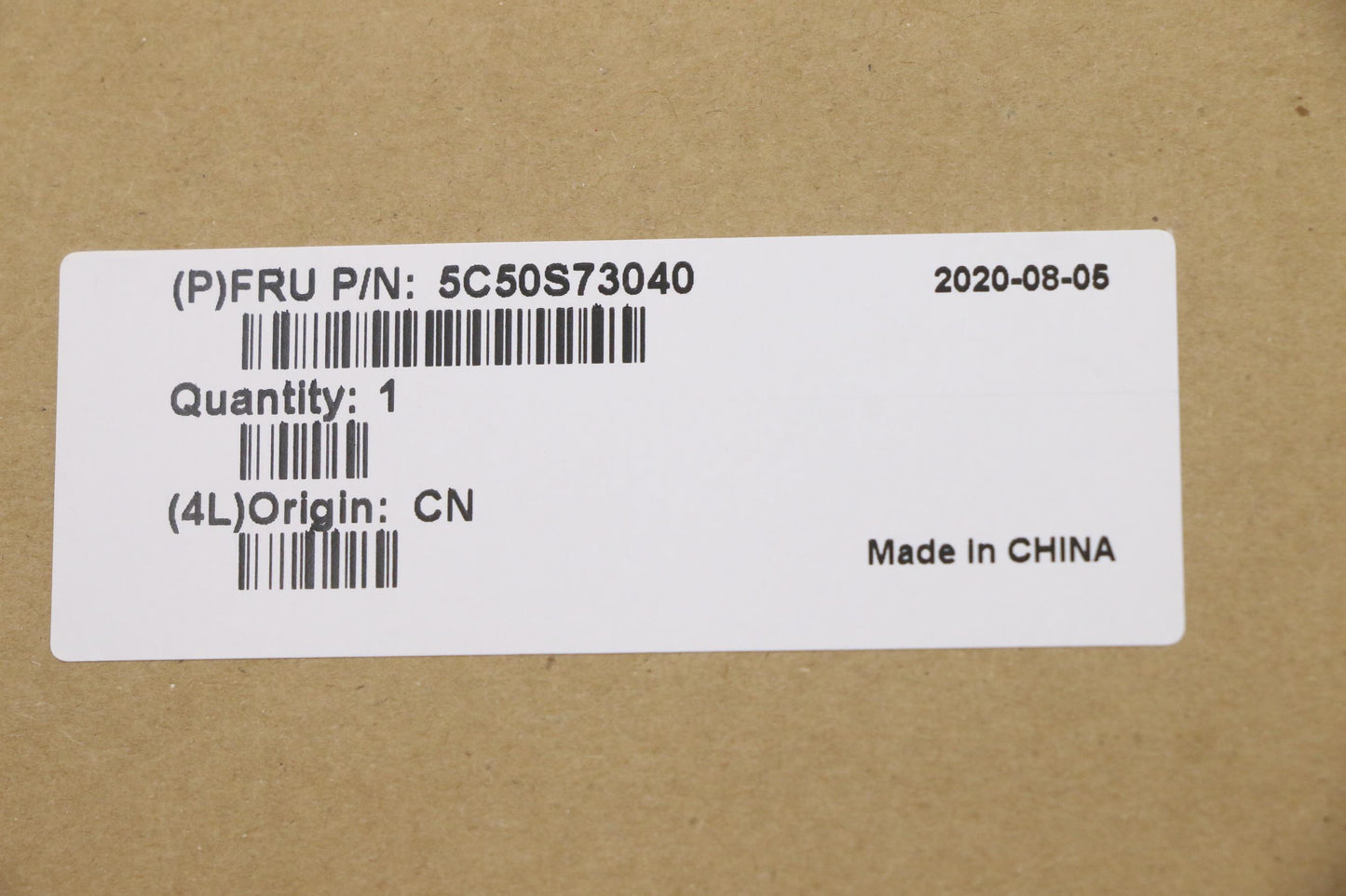 Lenovo Cards Misc Internal; Usb, Audi - 5C50S73040