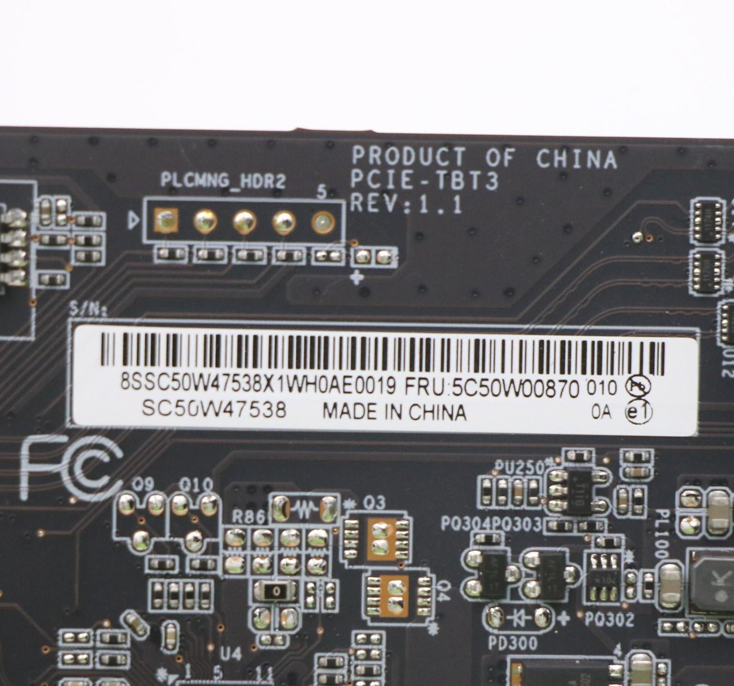 Lenovo Cardpop Thunderbolt Hp Native - 5C50W00870