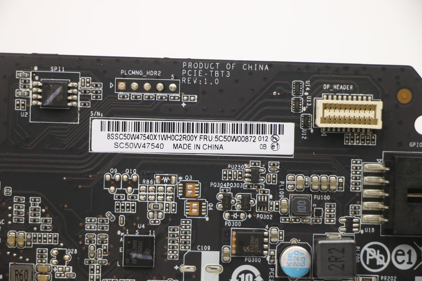 Lenovo Cardpop Thunderbolt Tiny Nativ - 5C50W00872