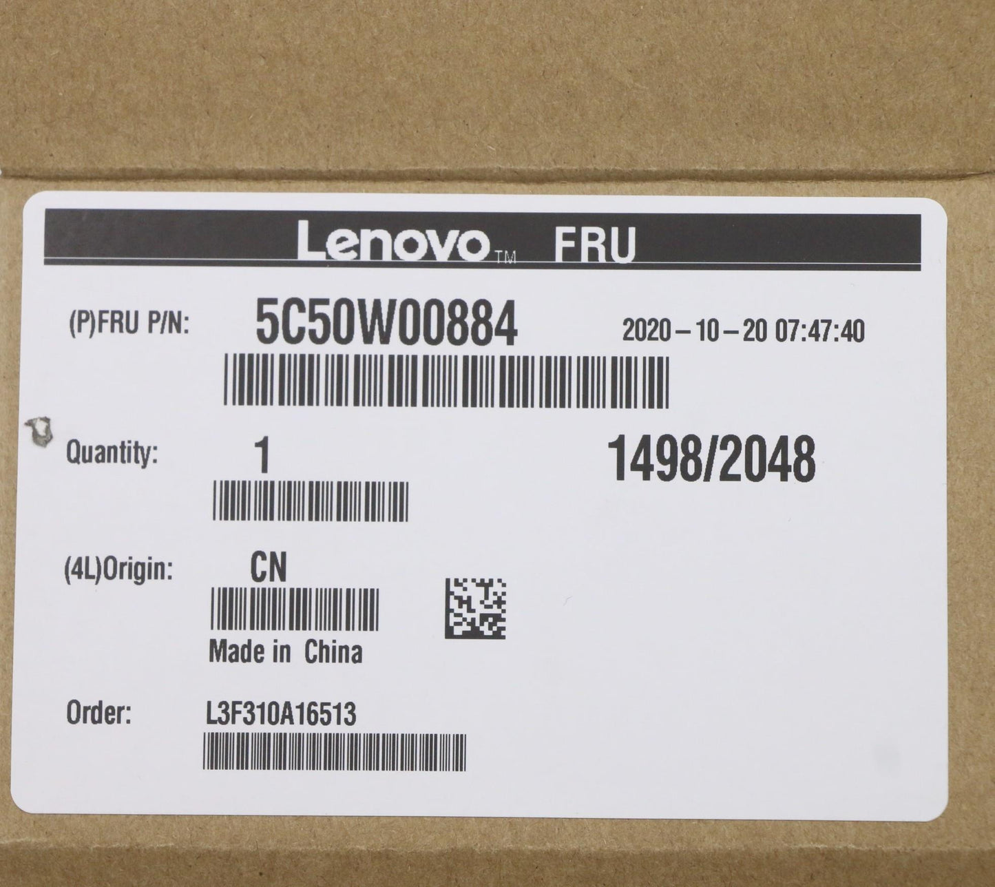 Lenovo Cards Misc Internal; Usb, Audi - 5C50W00884