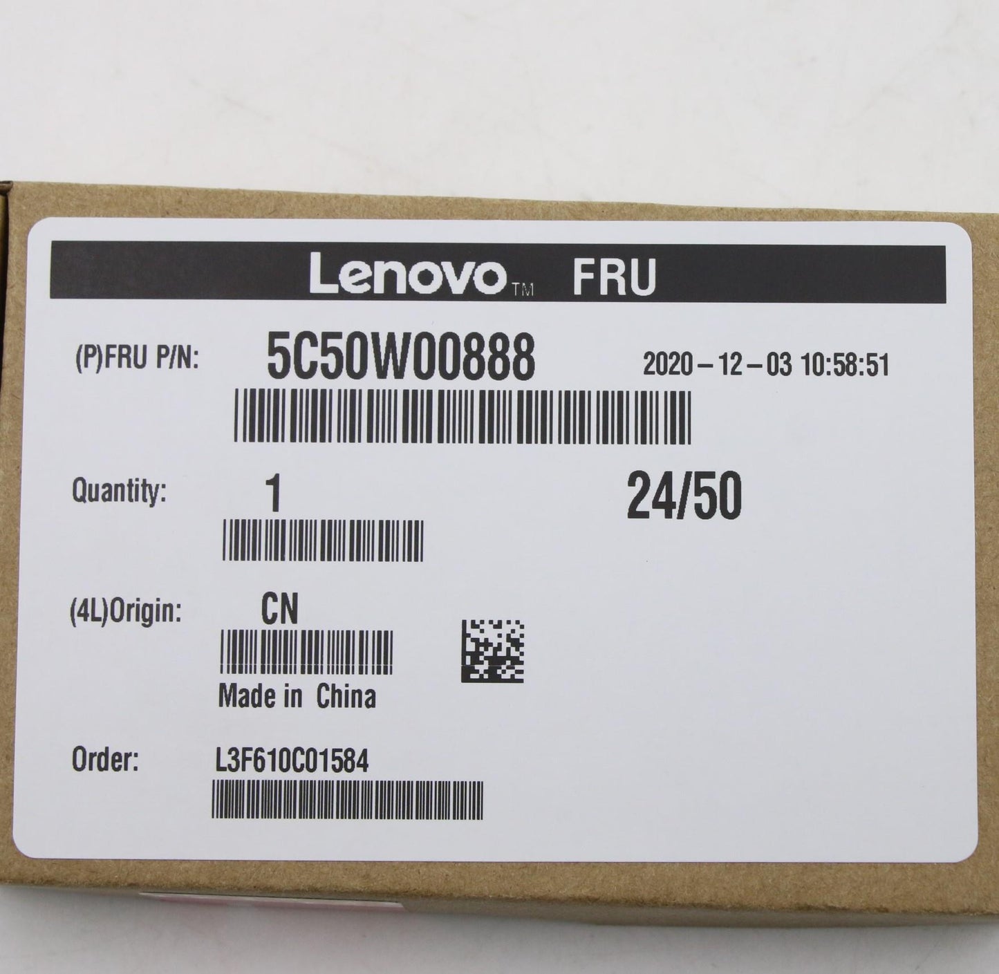 Lenovo Cardpop Bld M75Q-2 Btb Dp Card - 5C50W00888