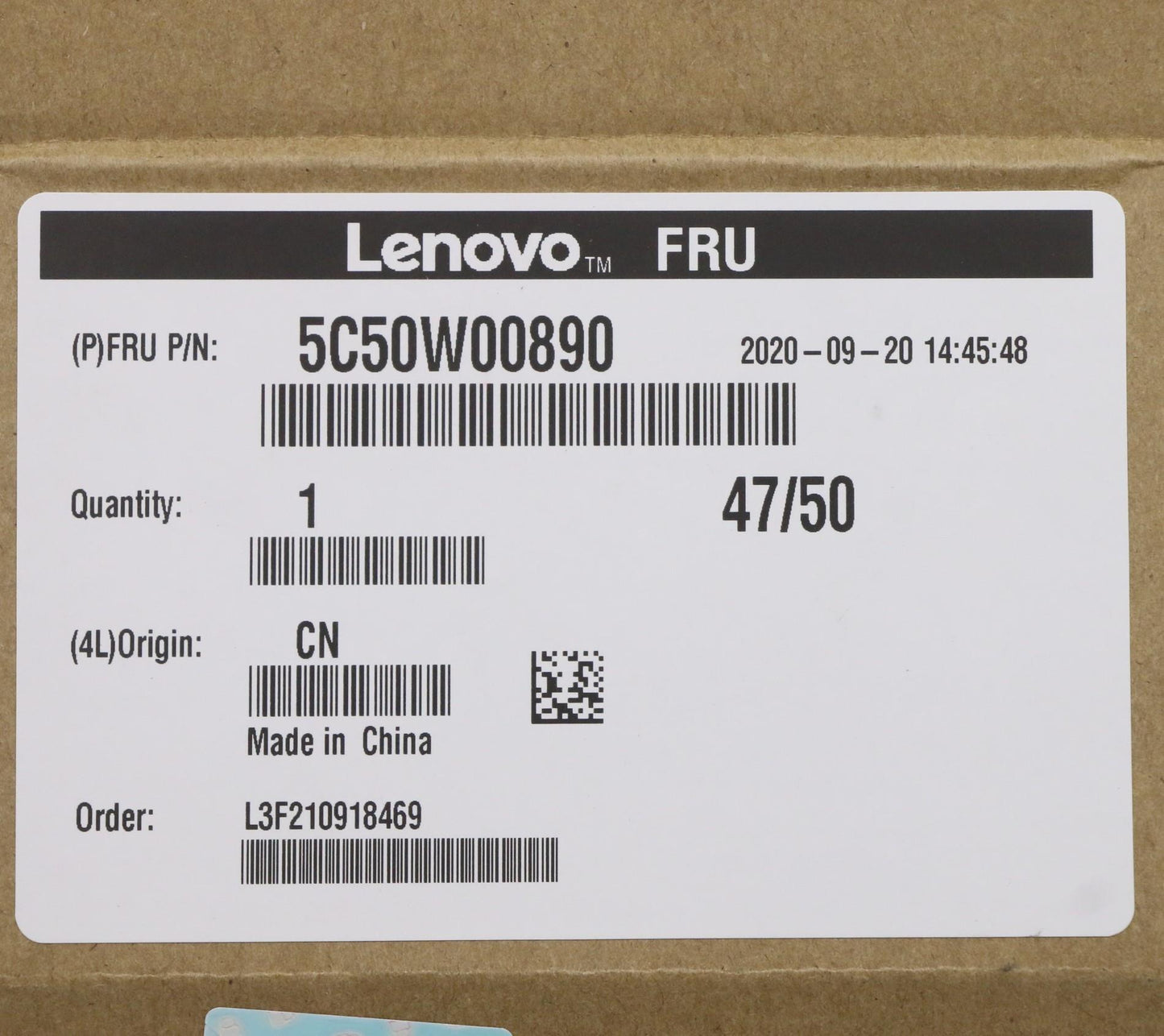 Lenovo Cardpop Bld Tiny6 Btb Dual Dp - 5C50W00890