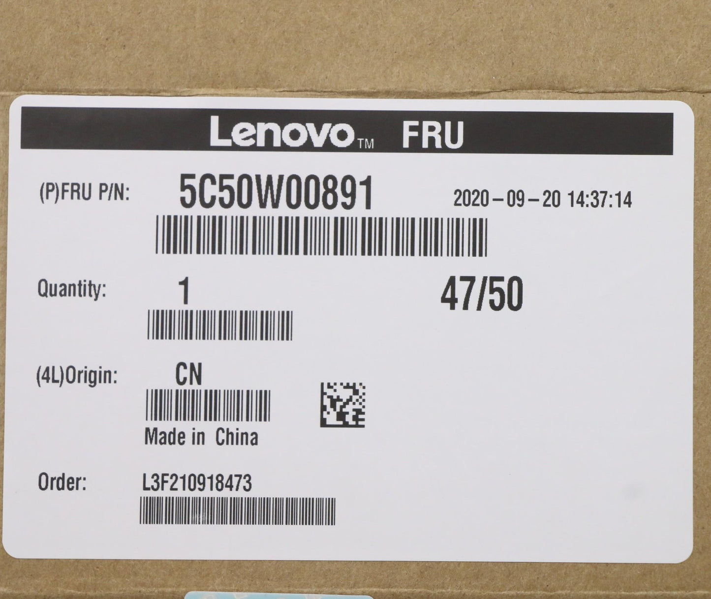 Lenovo Cardpop Bld Tiny6 Btb Dual Usb - 5C50W00891