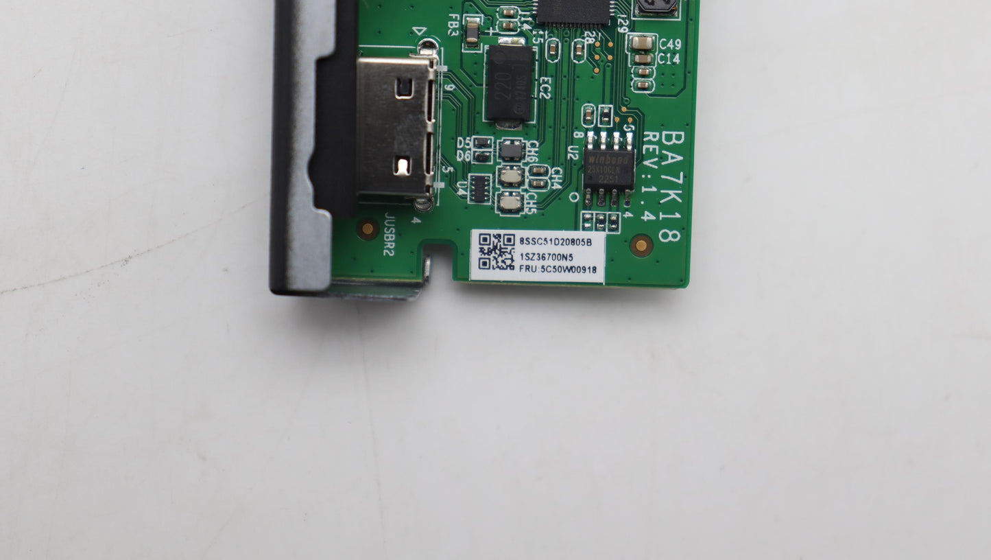 Lenovo Cardpop 2Xports Usb 32 Card - 5C50W00918