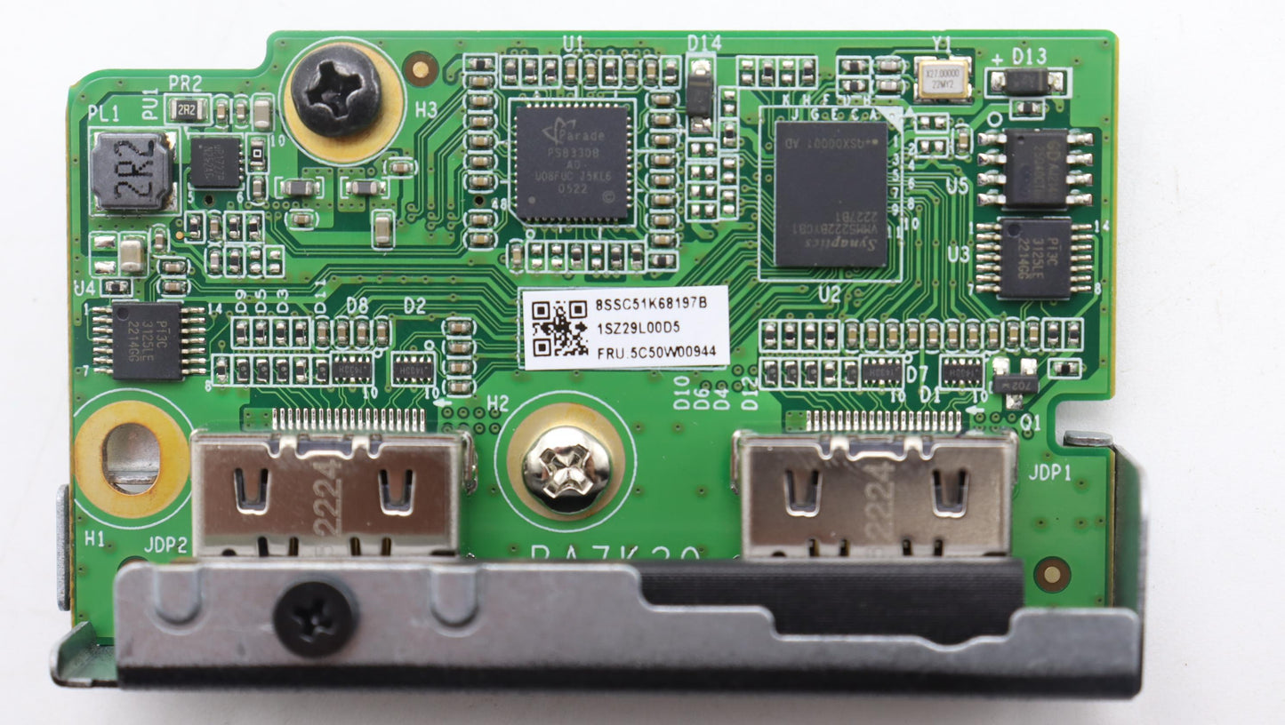 Lenovo Cardpop Bld Btb Dual Dp Card B - 5C50W00944