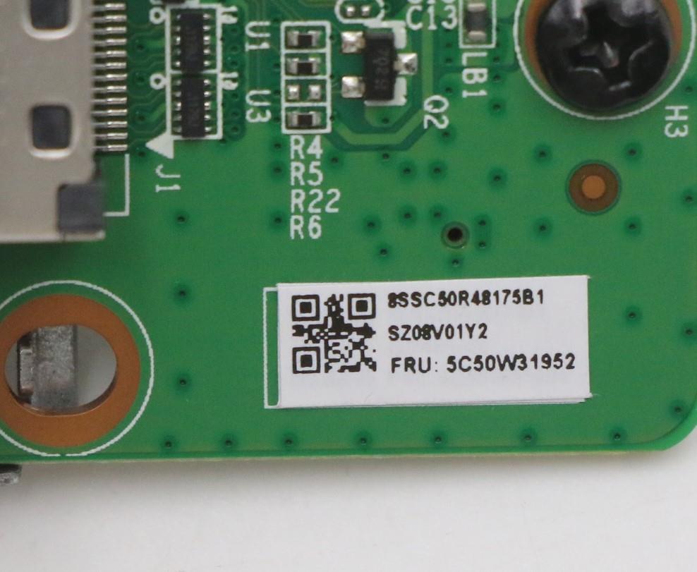 Lenovo Cards Misc Internal; Usb, Audi - 5C50W31952