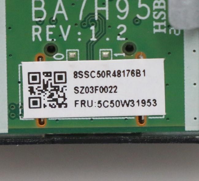 Lenovo Cards Misc Internal; Usb, Audi - 5C50W31953