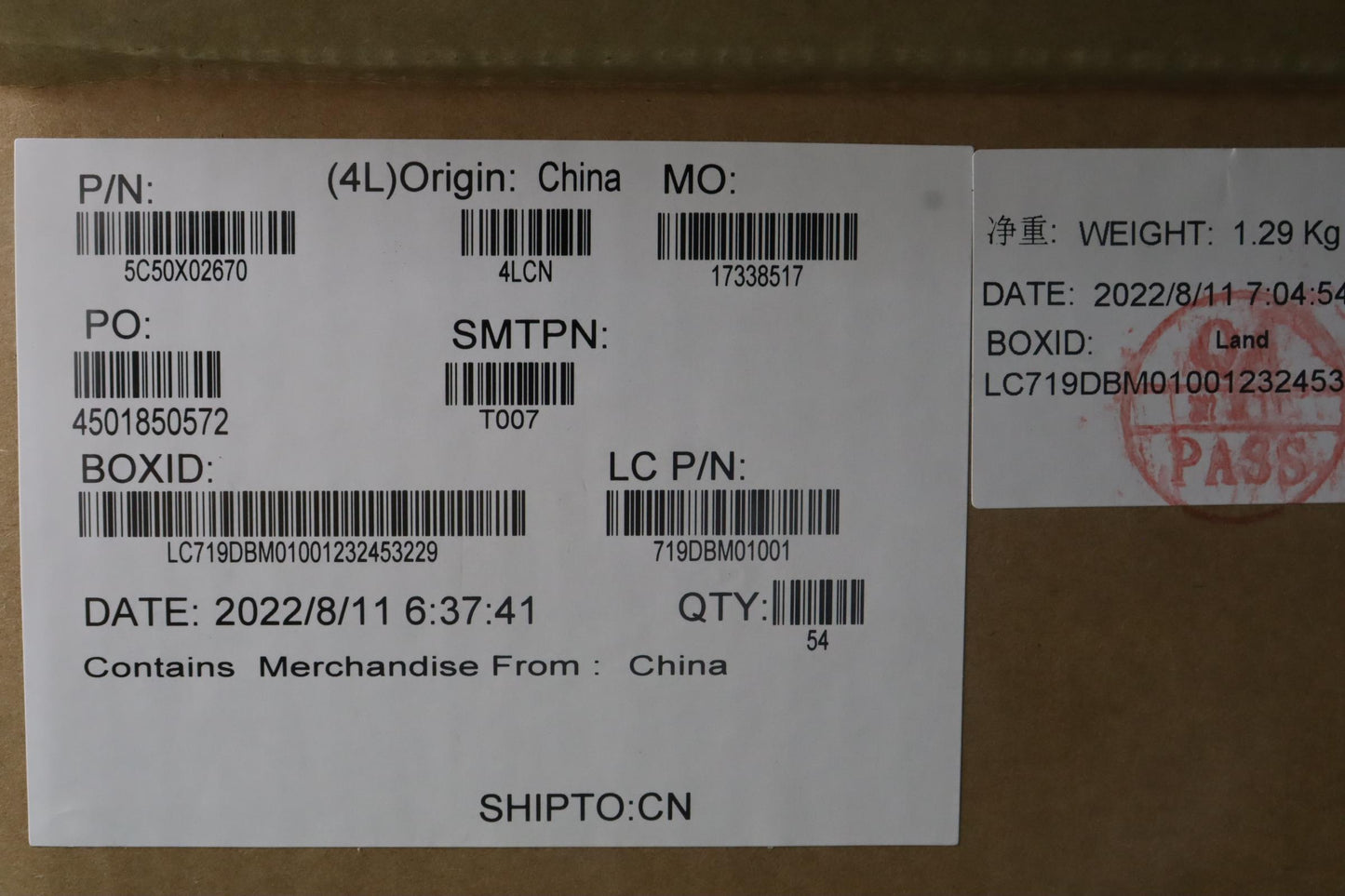 Lenovo Cardpop Fru Serval-2 Hpd Modul - 5C50X02670