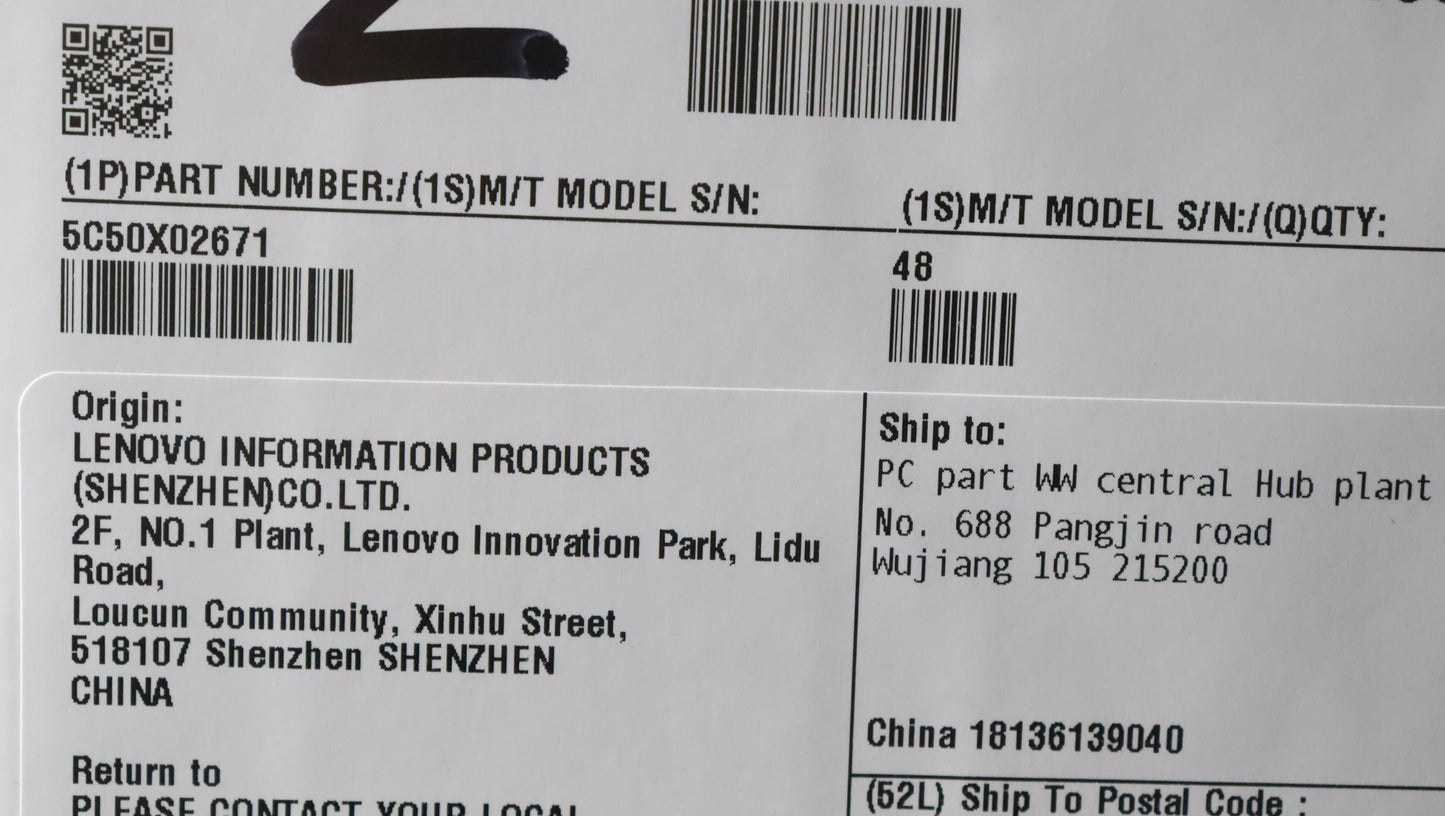 Lenovo Cardpop Fru Serval-2 Hpd Modul - 5C50X02671