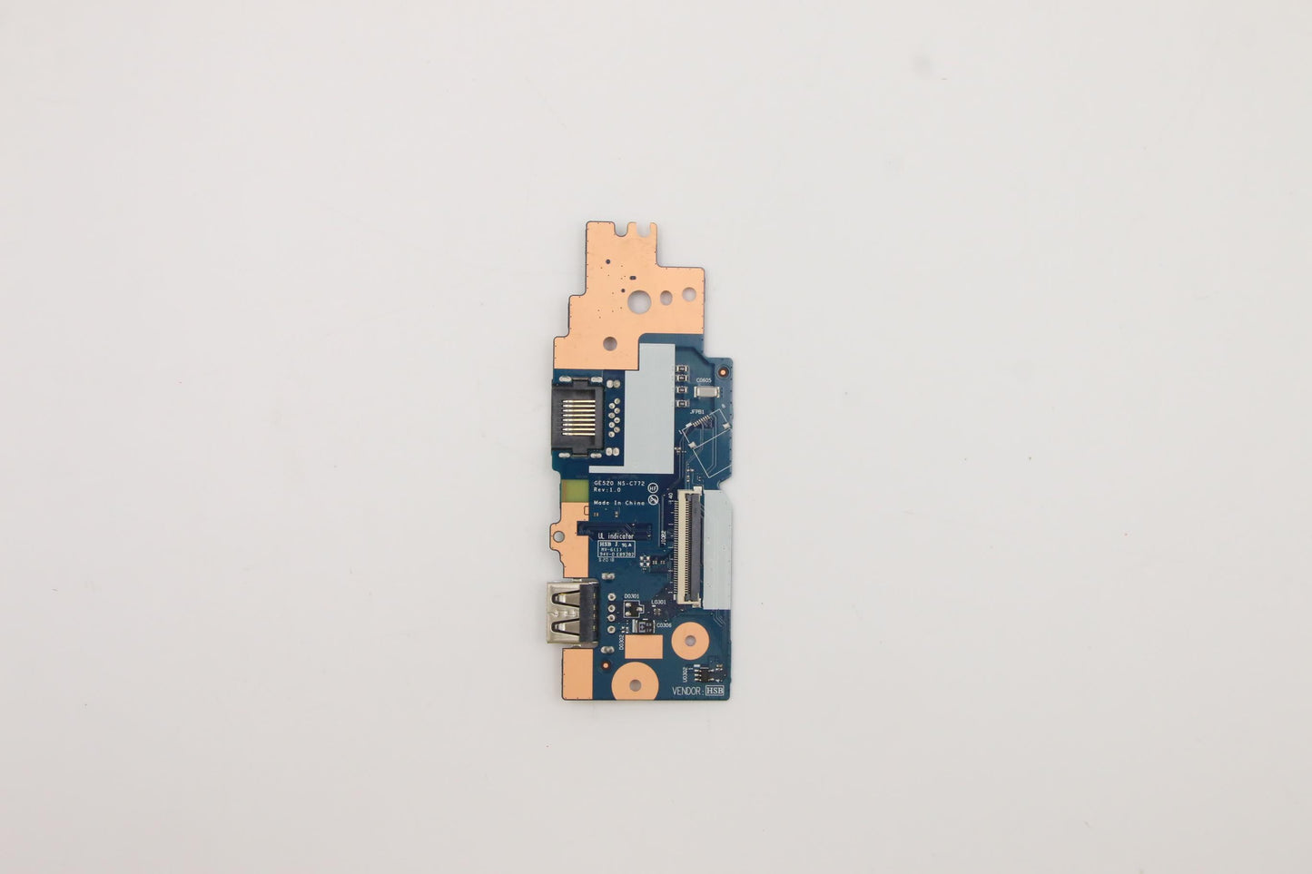 Lenovo CardPop IO Board, GE520, No Fingerprint Reader NFPR - 5C50Z44695