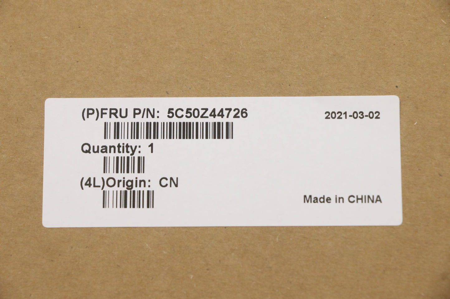 Lenovo FRU Sub Card Power Board with Cable - 5C50Z44726