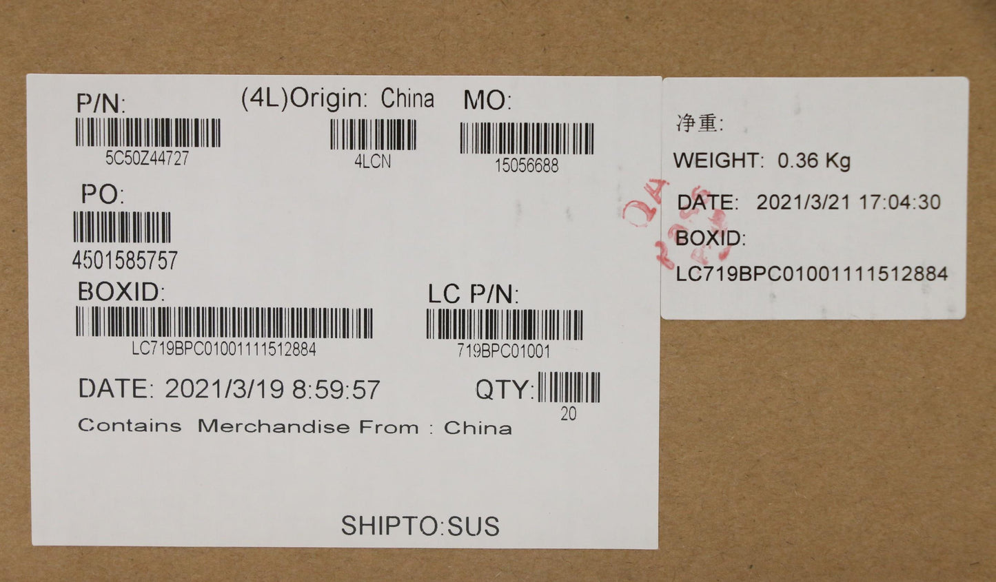 Lenovo Cardpop Fru Cardpop_Mic_Board_ - 5C50Z44727