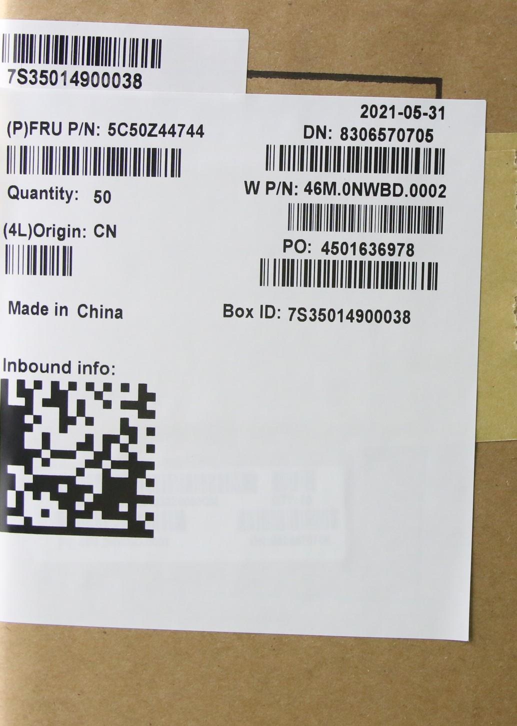 Lenovo IO Sub Card - 5C50Z44744