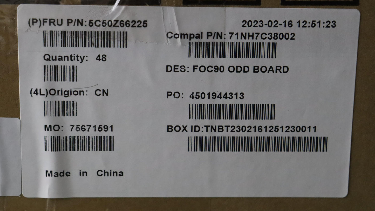 Lenovo Cardpop Smt Odd/B Sk531 Foc90 - 5C50Z66225