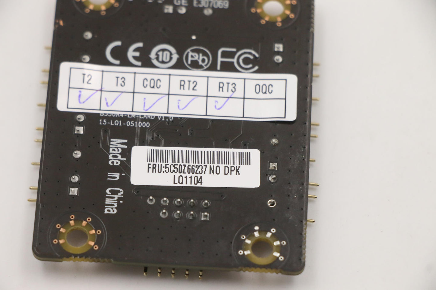 Lenovo Cardpop Lighting Control Db Re - 5C50Z66237