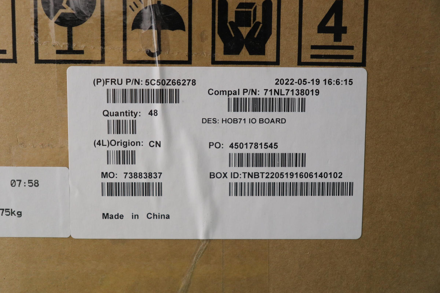 Lenovo Cardpop C A570 Side Io Board - 5C50Z66278