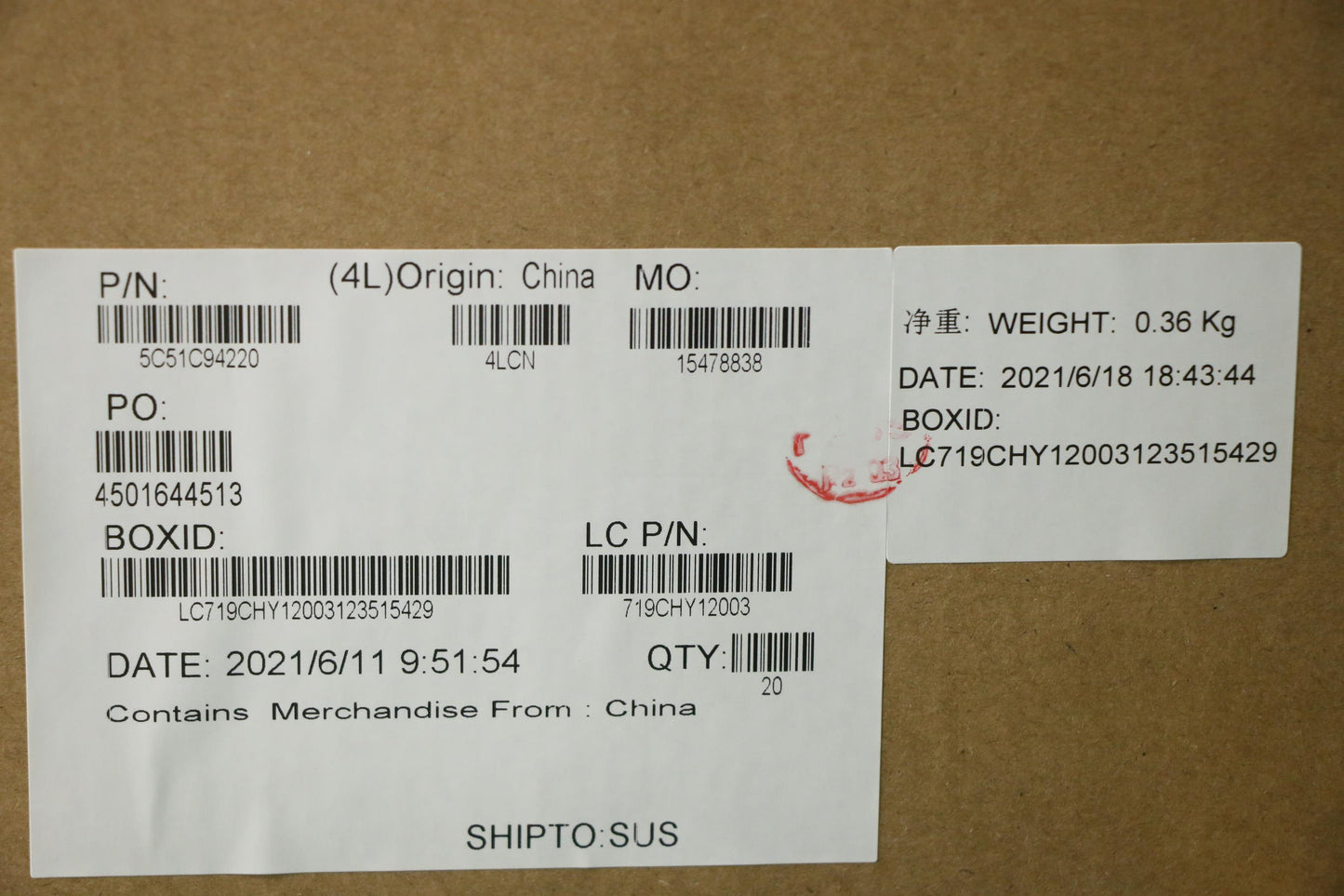 Lenovo Cardpop Fru_500E G3 Pen Board - 5C51C94220