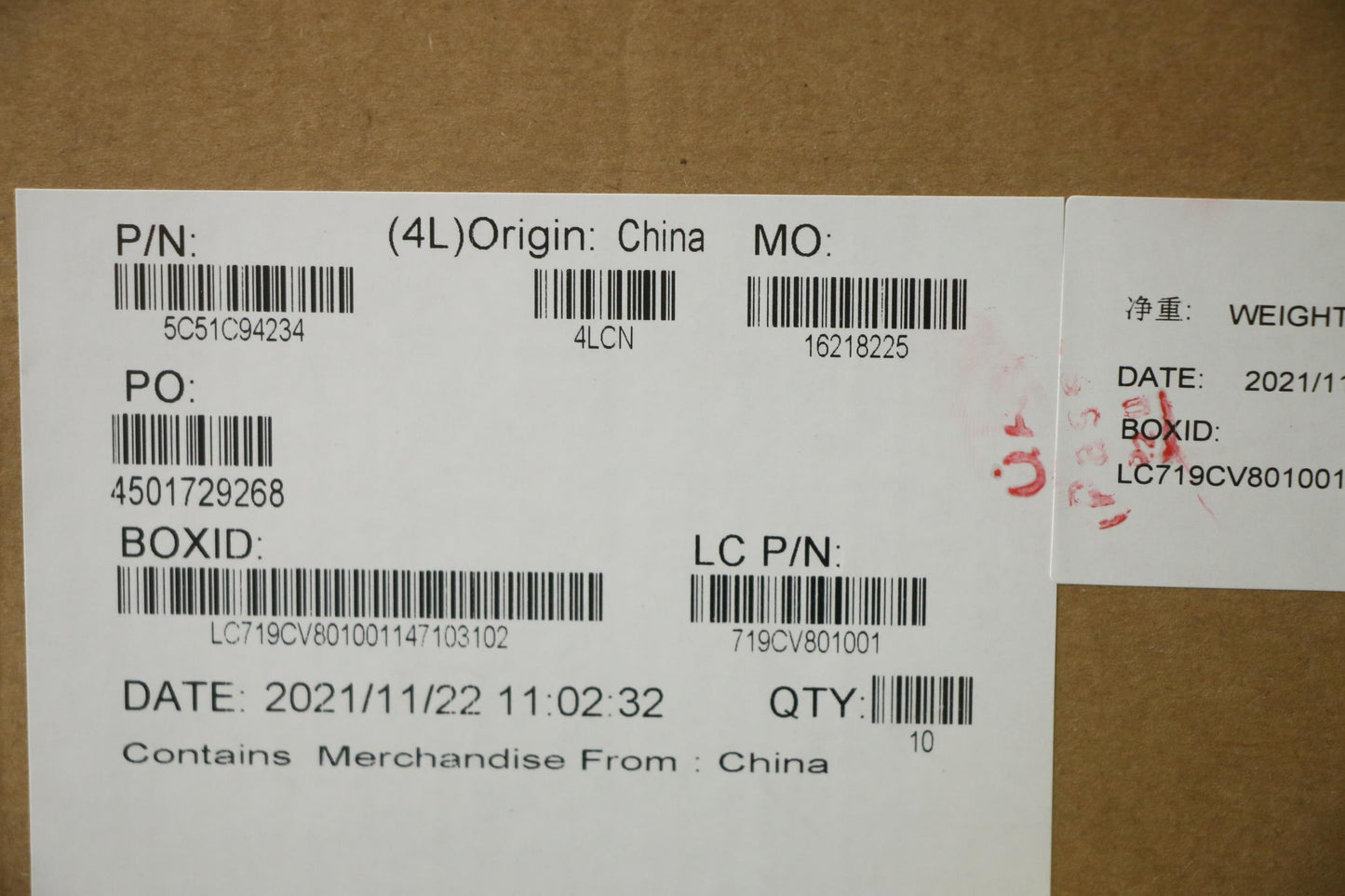 Lenovo Cardpop Fru Cardpop K14 I/O Bo - 5C51C94234
