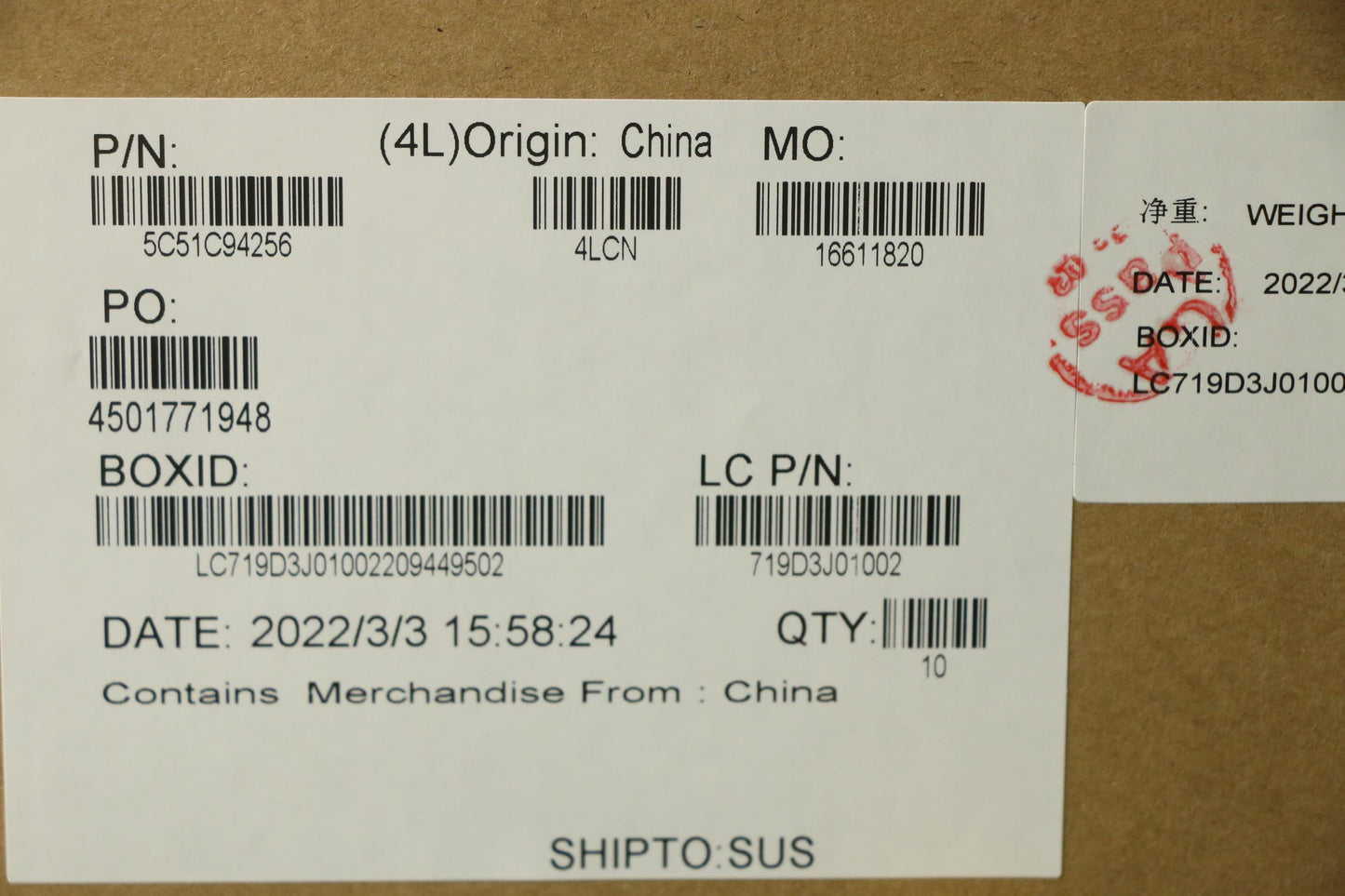Lenovo Cardpop Fru Cardpop Mercurya3 - 5C51C94256