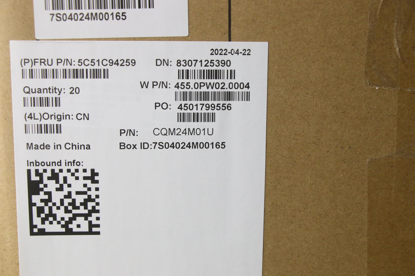 Lenovo Cardpop Frusubcard Sensor Boar - 5C51C94259
