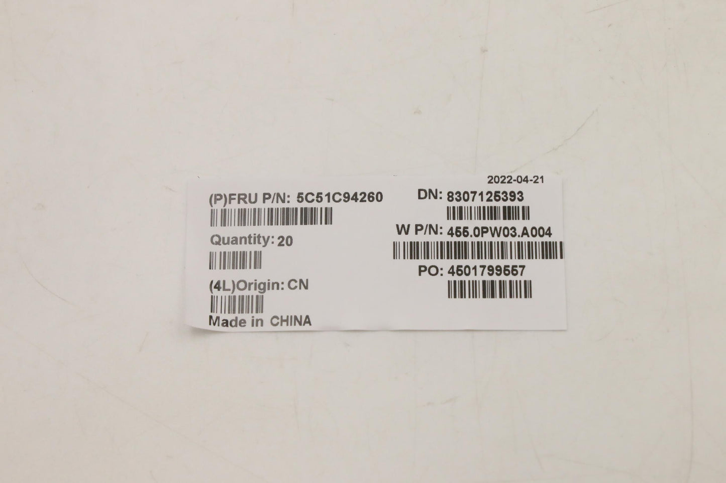 Lenovo Cardpop Frusubcard Sensor Boar - 5C51C94260